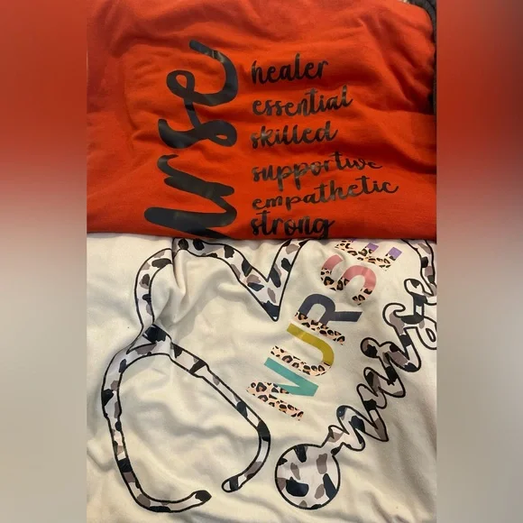 Nurse Themed Graphic T-Shirts Set - Picture 4 of 6